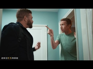 the lady, from experience, immediately gave the guy a tit to hold and invited him to fuck, but there also came a second musketeer, and he had to work for